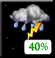 Tonight: Chance Showers And Thunderstorms