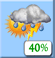Today: Chance Showers And Thunderstorms